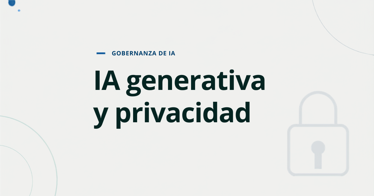 GOBERNANZA IA GOBERNANZA IA