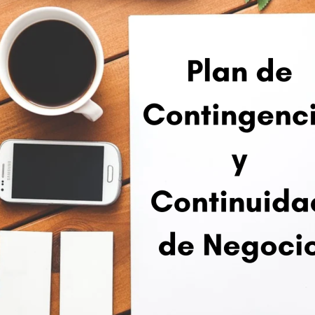 Plan contingencia y continuidad de negocio